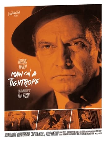 دانلود فیلم Man on a Tightrope 1953 دوبله فارسی بدون سانسور