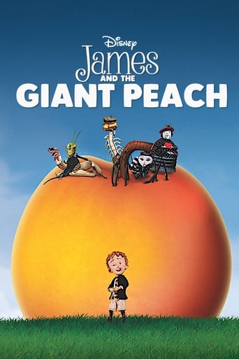 دانلود فیلم James and the Giant Peach 1996 (جیمز و هلوی غول‌پیکر) دوبله فارسی بدون سانسور